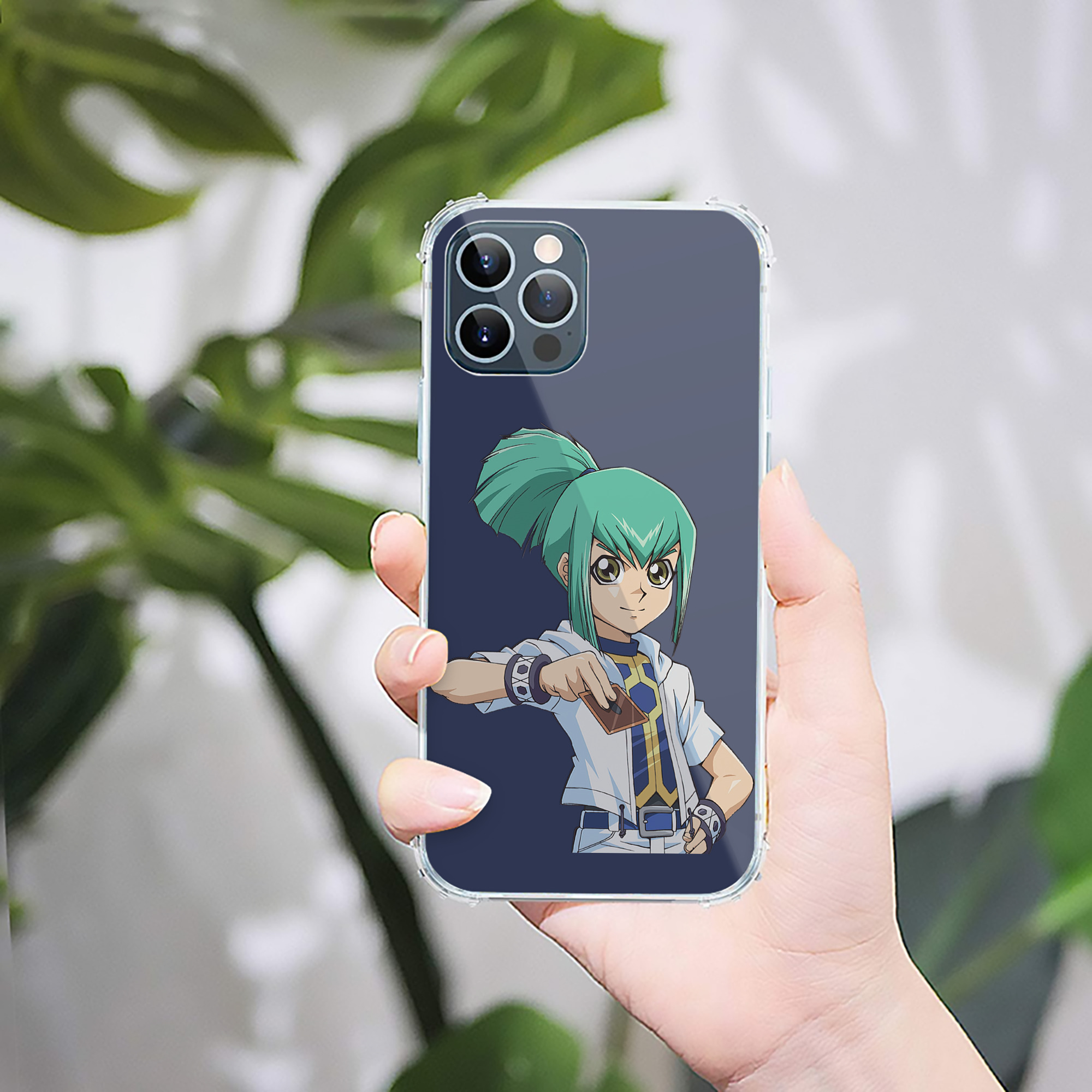 （画像用） 遊☆戯☆王 Yu-Gi-Oh! 【iPhone 12シリーズ対応】透明スマホケース（クリアソフトケース）